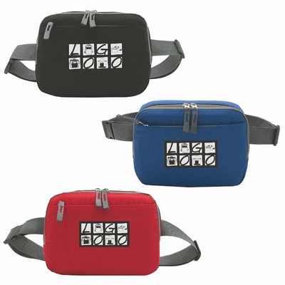 3-Can Insulated Belt Bag